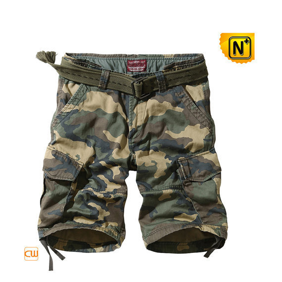 Military Camouflage Cargo Shorts CW140197 #camouflage #shorts #cargo