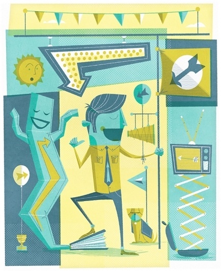 Design Bureau Magazine : Self Promotion - The Black Harbor #hill #scott #illustration