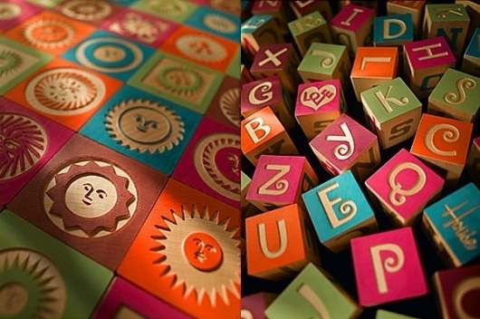 Alexander Girard Alphabet Blocks | Love Made Visible #typography