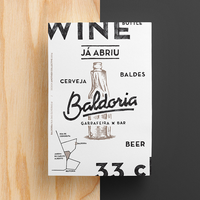 Baldoria Bar branding