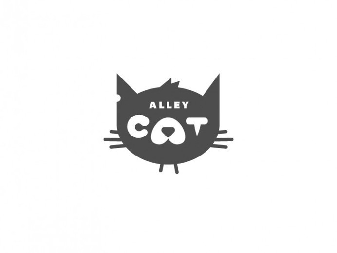 Alley Cat #inspiration #logo #design #animal