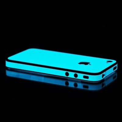 Blue Glow in the Dark iPhone Skin #gadget