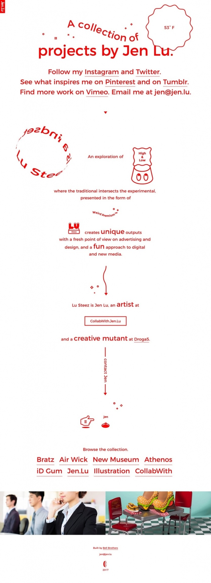 Jen Lu - Mindsparkle Mag - Jen Lu is a creative mutant and artist who creates unique output and whose website is awarded as site of the day