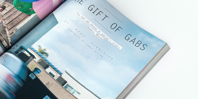 Surfing Magazine Editorial 2012 - Joy Stain #surf #surfing #print #spread #layout #editorial #magazine #typography