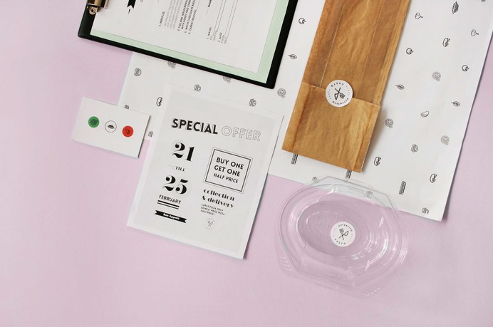 Autentico Gusto Branding - Mindsparkle Mag Agata Jeziurska designed the Corporate Identity for the new takeaway restaurant "Autentico Gusto" in Ipswich, including logo, stationery, flyer, menu, newsletter and many more. #logo #packaging #identity #branding #design #color #photography #graphic #design #gallery #blog #project #mindsparkle #mag #beautiful #portfolio #designer