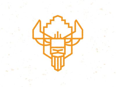 Bison Head_drib