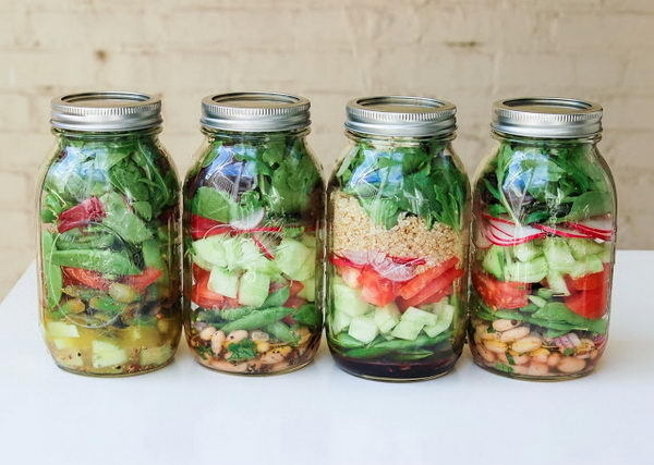 50+ Cute Mason Jar Craft Ideas #mason #bottle #jar #craft #homemade #diy