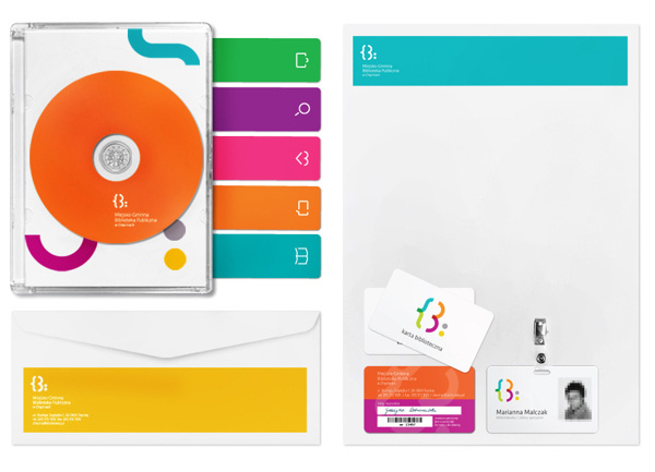 Visual Identity for public libraries on Branding Served #identity #stationery