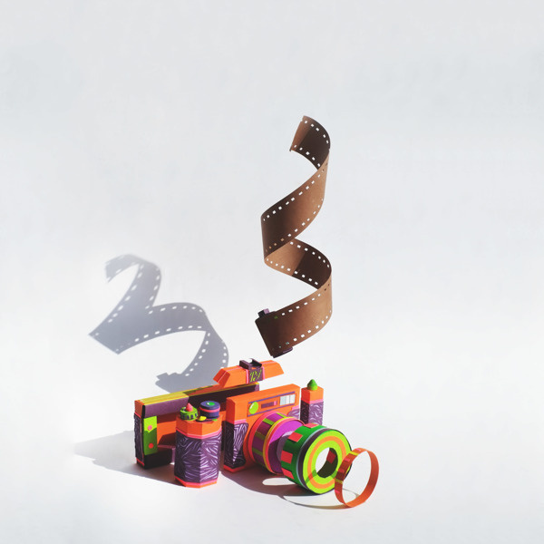 Teasers for Papercraft Campaign on Behance #campaign #craft #illustration #handmade #papercraft #paper