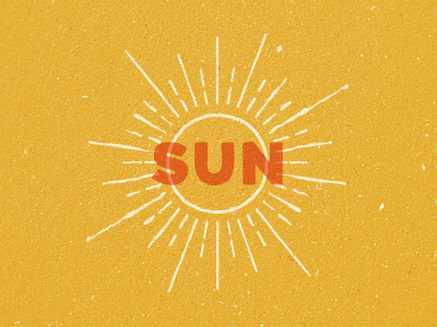 Sun #sun #texture #illustration #type #burst