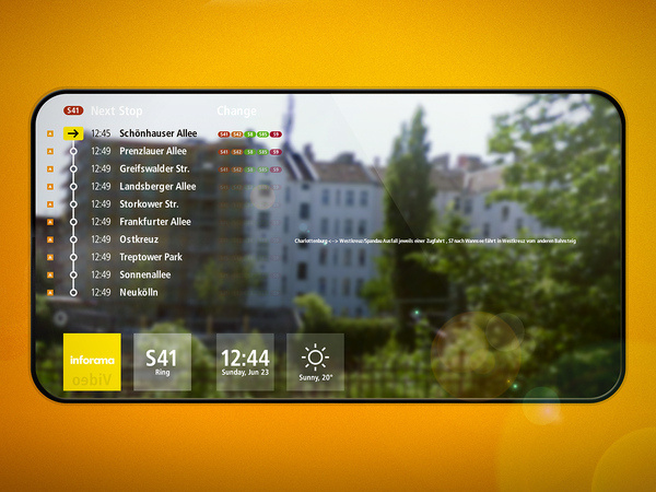 interactive window s-bahn berlin // concept #bahn #interactive #concept #window #berlin