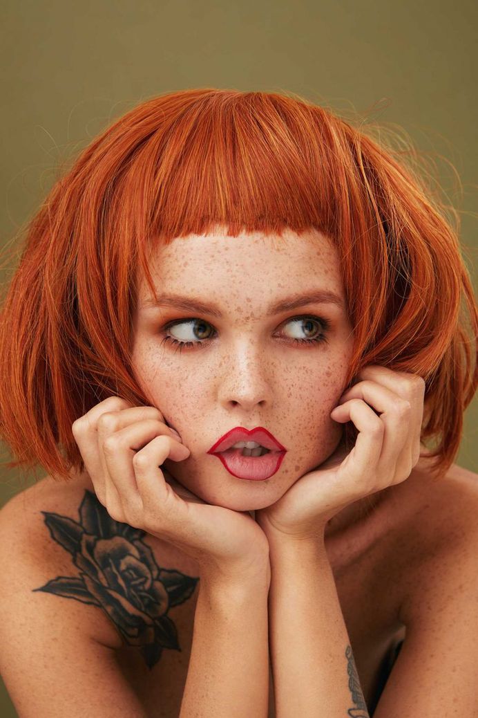 Red & Foxy: Marvelous Beauty Photography by Kseniya Vetrova