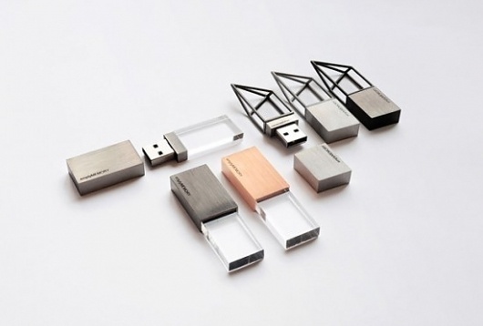 Artsy Empty Memory Flash Drives are Expensive | Geekosystem #design #geometric #product #empty memory #logical #art