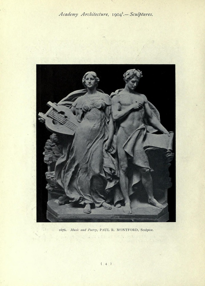 Sculptures from "Academy architecture," 1904-1908. A collection of all the sculptures published in vols. 25-34 of "Academy Architecture." : Academy architecture and architectural review : Free Download, Borrow, and Streaming : Internet Archive