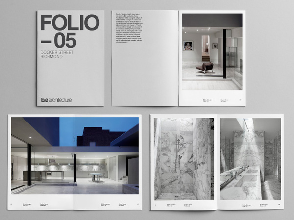 B.E Architecture #bold #monochrome #architecture #minimal #helvetica