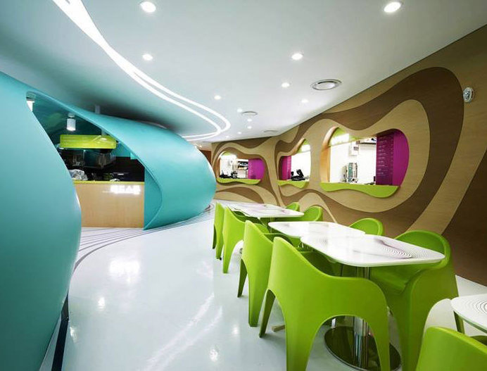 More Than a Place to Eat - lotte amoje food capital #karim #design #rashid #restaurant
