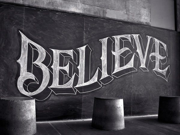 Chalk Typography Artwork