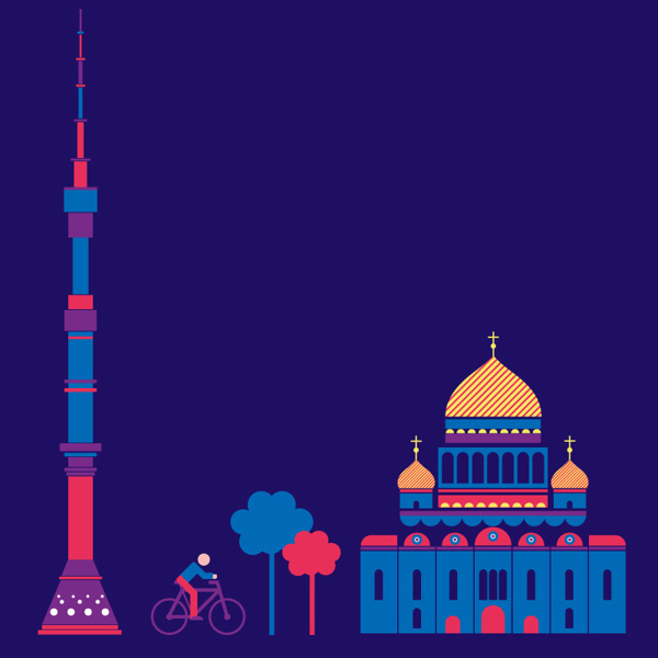 Moscow city on Behance #r324t34t