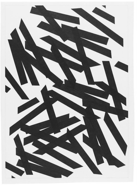 Marc Nagtzaam | PICDIT #black #drawing #art #tapedesign