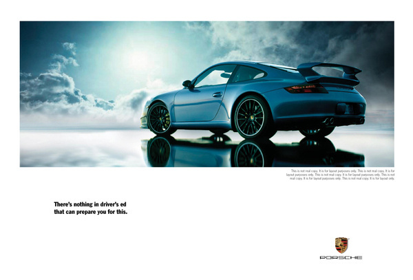 Porsche NA Print on Behance #photography #car