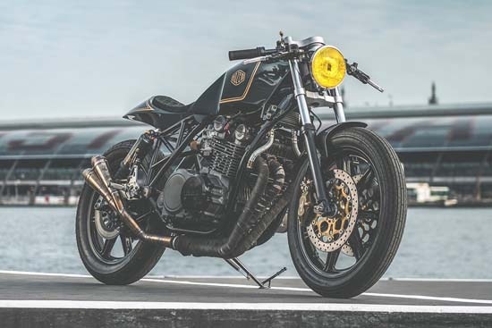 Yamaha XS850 Cafe Racer by Nozem #Yamaha #XS850 #CafeRacer #Nozem
