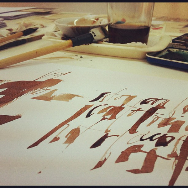 calligraphy #rulingpen