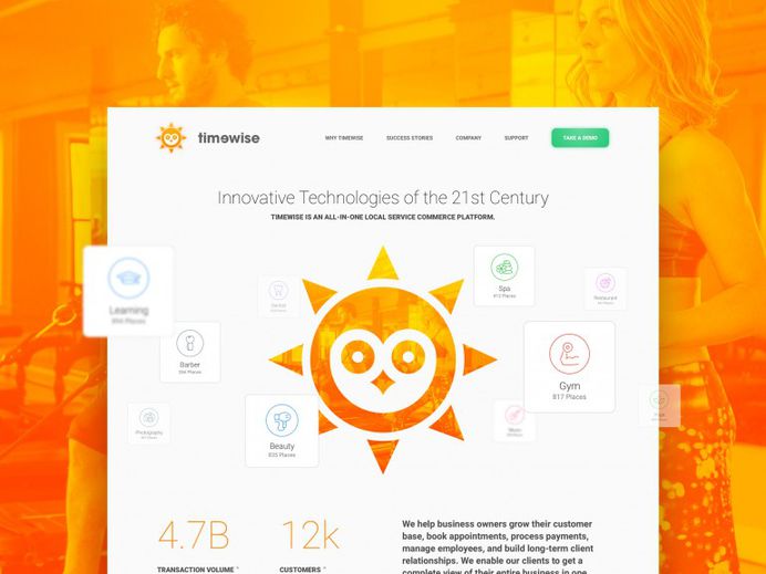 TimeWise Company Overview Page by IVΛN CUCER