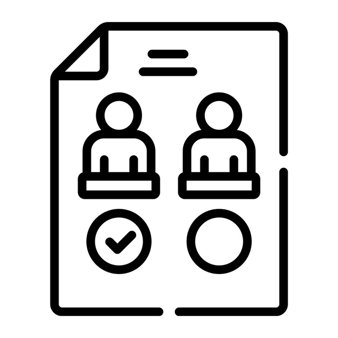 See more icon inspiration related to vote, poll, ballot, polling, files and folders, elections, voting, miscellaneous, candidates and interface on Flaticon.