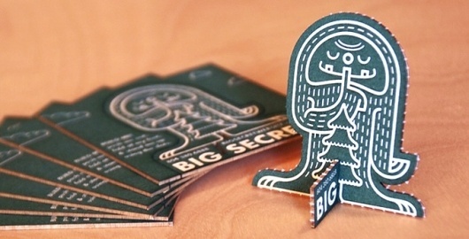 BIG SECRET / Laser Engraving + Cutting + Marking #cut #business #secret #card #big #laser