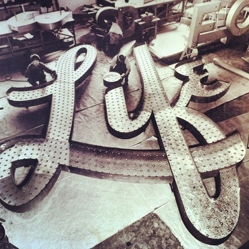 type novel #typography #life #neon