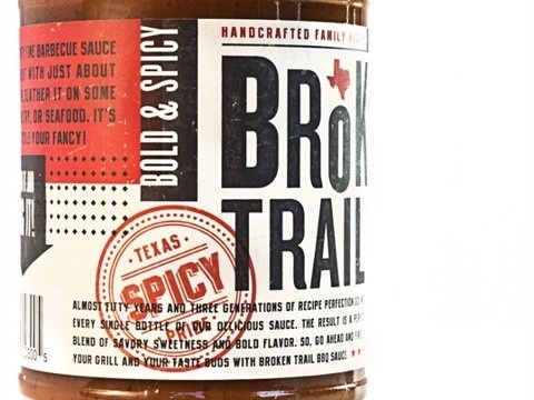 FFFFOUND! | Broken Trail : Lovely Package . Curating the very best packaging design. #bbq #texas #broken trail