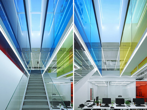 people's architecture office: 21 cake headquarters #color