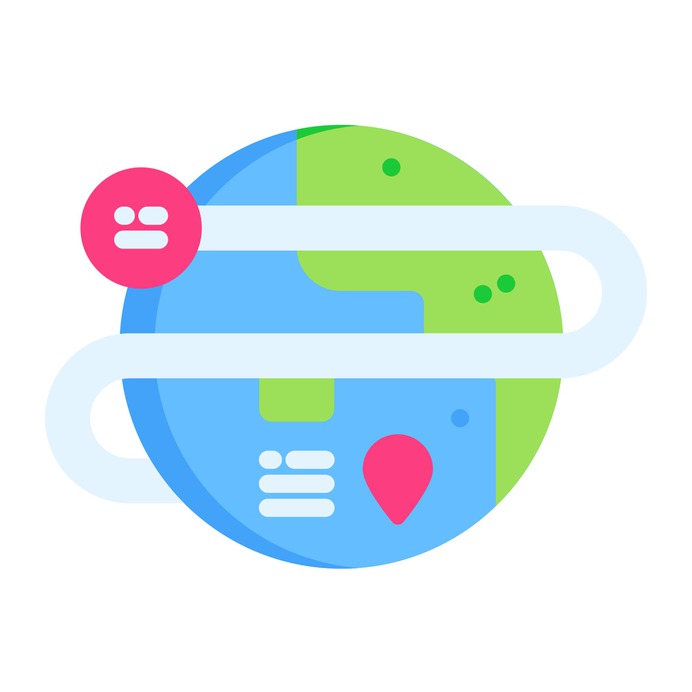 See more icon inspiration related to global, tour, travel, globe, world, space, earth, maps and location, Maps and Flags, world map, planet earth, geography, astronomy, worldwide and planet on Flaticon.