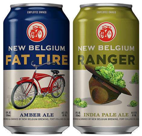 New Belgium Cans #packaging #beer