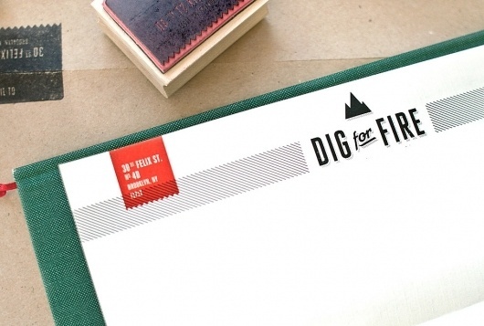 Kelli Anderson: Dig for Fire #print #design #identity