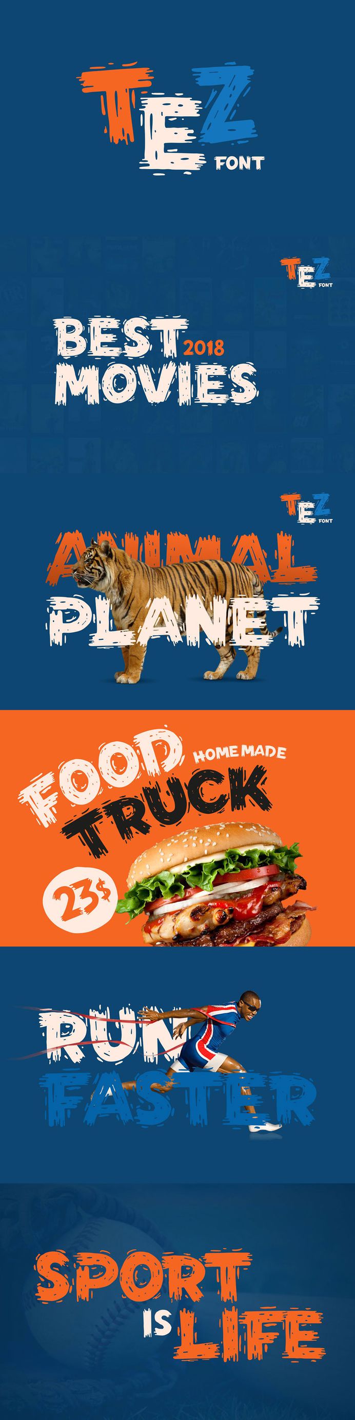 Tez Typeface