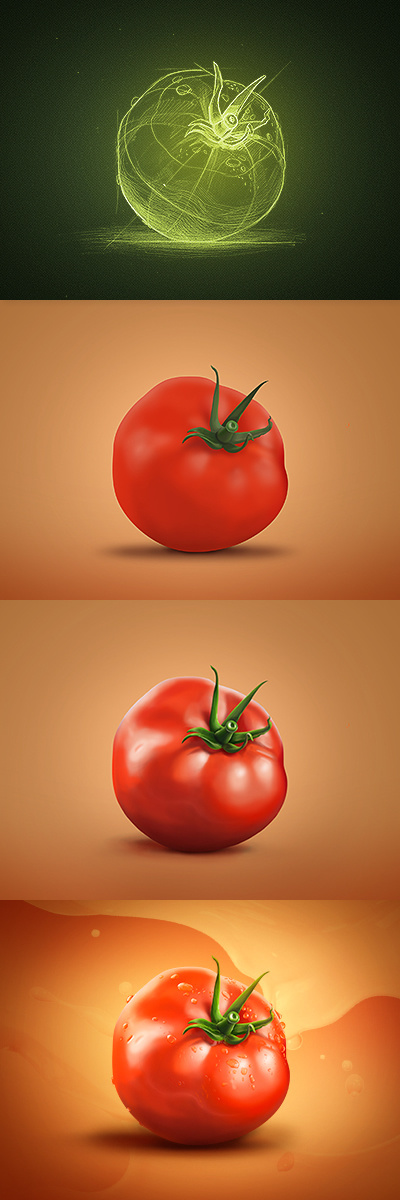 Pommodoro #tomato #creative #mints