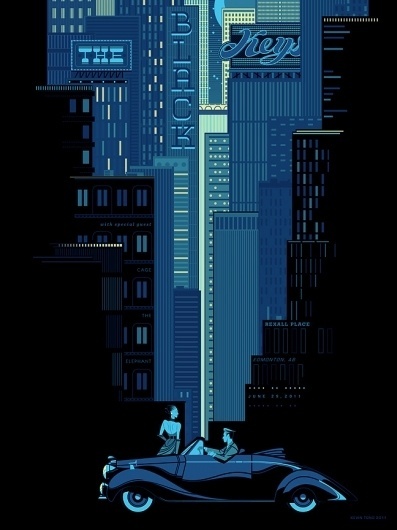 Kevin Tong x The Black Keys | BLDGWLF #illustration