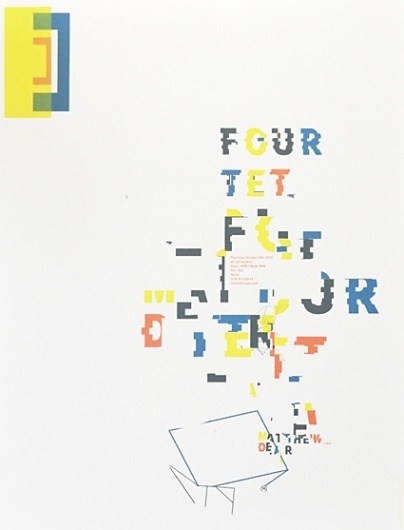 Four Tet / Matthew Dear — Sonnenzimmer #music #poster #sonnenzimmer