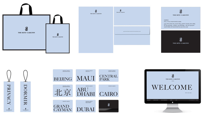 identity, stationery, serif