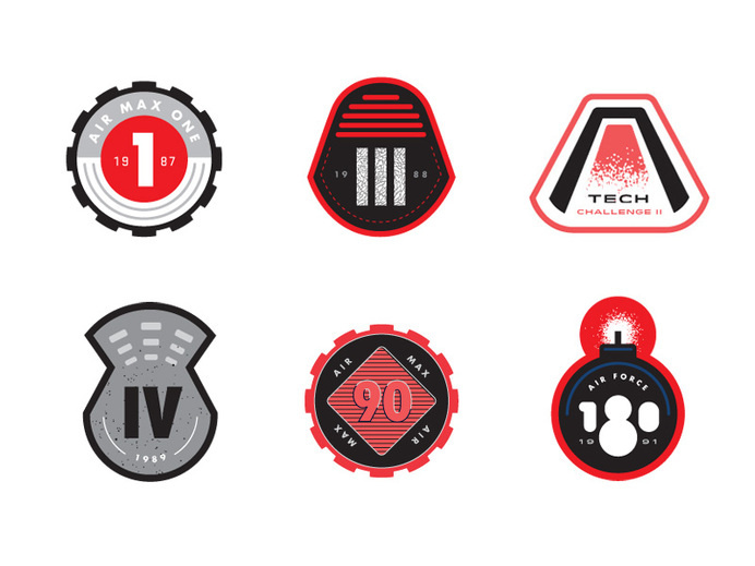 Sneaker Mission Badges 2 #badge #stevens #matt #nike #sneakers #mission