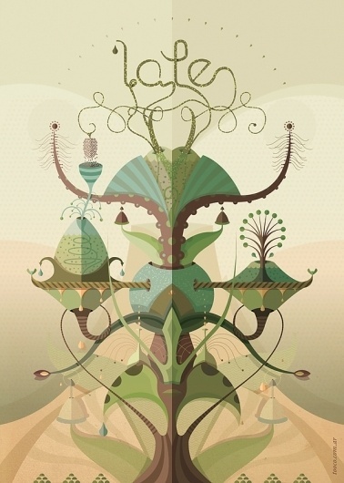 Digital Works on the Behance Network #illustration