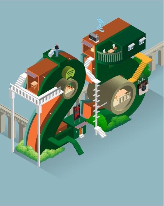25 on Behance #illustration #isometric