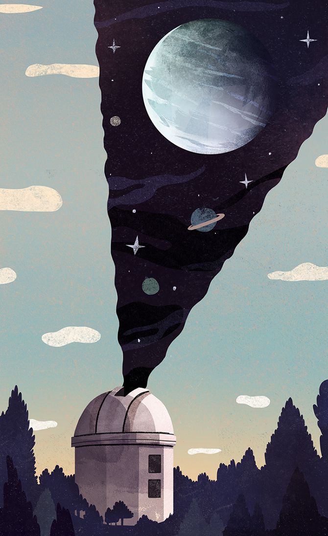The New Yorker - Aleks Sennwald Illustration