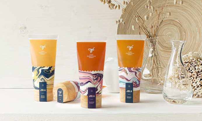 Jola Honey Mix - Mindsparkle Mag Tough Slate Design Branding Agency deisgned Jola Honey Mix – a Bright and Innovative Packaging created to attract younger audiences. #logo #packaging #identity #branding #design #color #photography #graphic #design #gallery #blog #project #mindsparkle #mag #beautiful #portfolio #designer