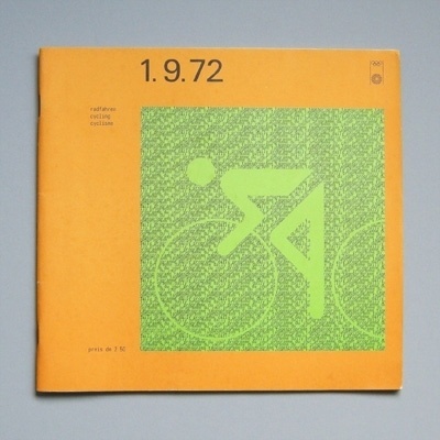 Otl Aicher 1972 Munich Olympics - Programmes #otl #aicher