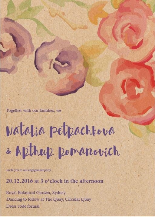 Rustic Botannica - Engagement Invitations #paperlust #engagement #engagementinvitation #invitation #engagementcards #engagementinspiration