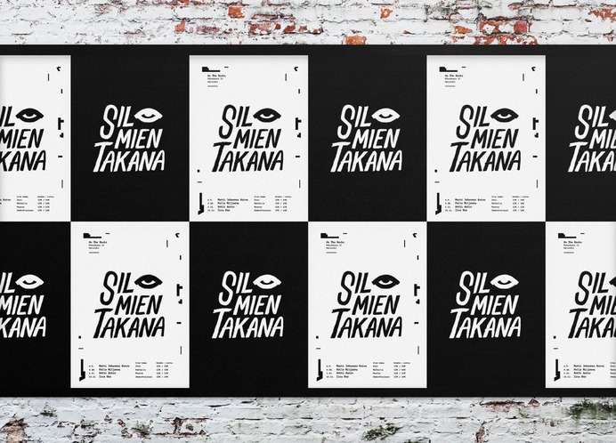 Music club poster by designer Joonas Jansson