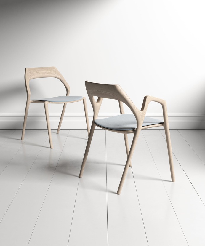 The Ging chair design is inspired by a slingshot — minimalgoods