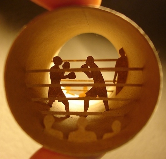 Paper Cut Rolls | InspiringM.ag #stencil